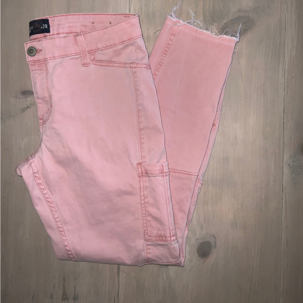 Hollister Crop Pants | Dusty Pink | Size 9R | W 29